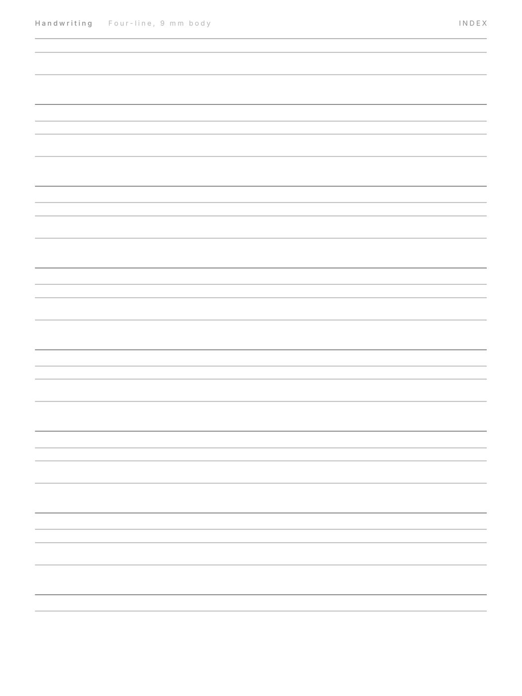 Note Styles Pack, a page filled in